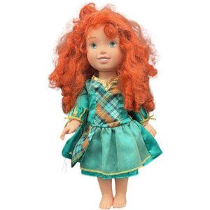 My First Disney Princess Toddler Merida 14" Doll Brave Forest Adventure